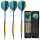Dartpfeile Typhoon 3 Stück 14g 16g 18g, 3 Stück, mit Messingkopf