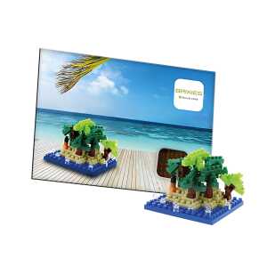 Iden-Berlin Brixies Minibausteine Postkarte Happy Holiday,