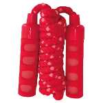 Springseil 200cm rot Springseil aus PP-Material, Ø...