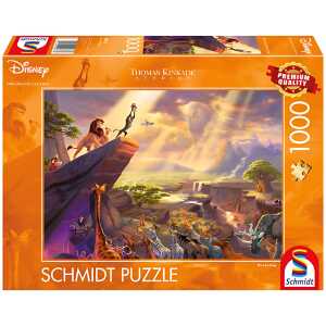 Schmidt Puzzle 1000 Teile Disney König der Löwen, Thomas Kinkade