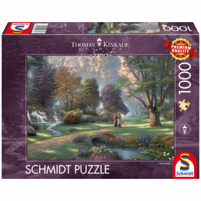 SCHMIDT SPIELE  Schmidt Puzzle 1000 Teile  Spirit Weg des Glaubens, Thomas Kinkade