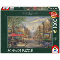 SCHMIDT SPIELE  Schmidt Puzzle 1000 Teile  Cafe in...