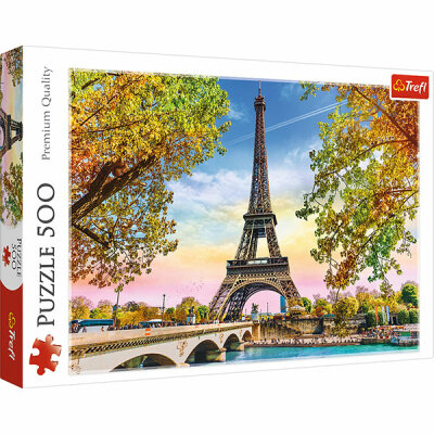 TREFL SA  Trefl Puzzle 500 Teile  Romantisches Paris, Puzzleformat 480x340mm, ab 10 Jahren