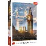 Puzzle 1000 Teile London im Morgengrauen, Puzzleformat...