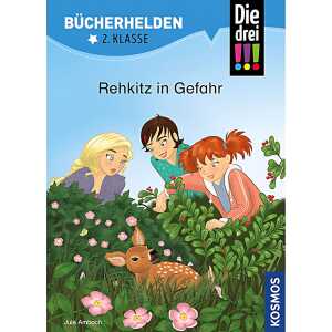 Bücherhelden 2. Klasse Die drei !!! Rehkitz in, in Gefahr, ab 7 Jahren
