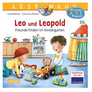 Buch Lesemaus 194 Leo und Leopold, Freunde finden im Kindergarten,