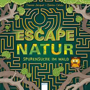 Buch Escape Natur Spurensuche im Wald, ab 8 Jahren,