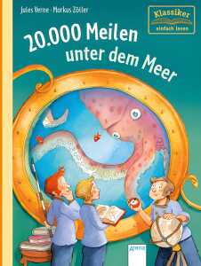 Buch 20000 Meilen unter dem Meer, Klassiker einfach lesen, ab 7 Jahren