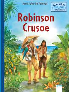 Buch Robinson Crusoe Klassiker einfach lesen, ab 7 Jahren