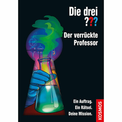 FRANCKH-KOSMOS  Buch die 3 ??? Der  verrückte Professor, Ein Auftrag Ein Rätsel Deine Mission, ab 10 Jahren Kosmos