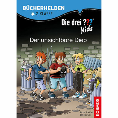 FRANCKH-KOSMOS  Bücherhelden 2. Klasse  Die 3 ??? der unsichtbare, Dieb, ab 7 Jahren, .#N Buch Bücher lesen lernen Detektiv Detektive .#M