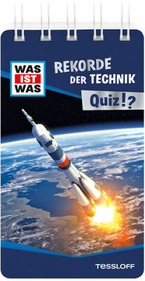 TESSLOFF MEDIEN  Quizblock Was ist was  Rekorde der Technik, Über 100 Fragen und Antworten! Mit Spielanleitung,, Punktewertung und Spiralbindung., ab 8 Jahren, Tessloff