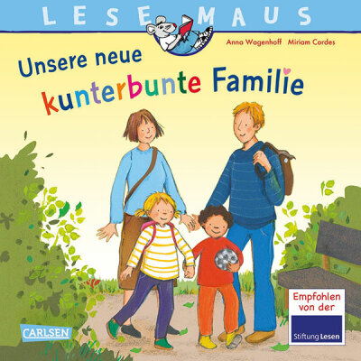 CARLSEN VERLAG  Buch Lesemaus 170 Unsere  neue kunterbunte Familie