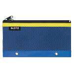 LEITZ ACCO Schlamper Etui 21x9cm Urban Chic blau mit 2...