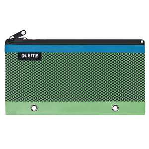 LEITZ ACCO Schlamper Etui 21x9cm Urban Chic grün mit 2 Fächern