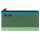LEITZ ACCO Schlamper Etui 21x9cm Urban Chic grün mit 2 Fächern