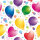 JET PAPIER GMBH  Servietten 20er 33x33cm  Glossy Ballons, ti-flair