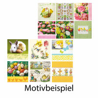 IDENA  Servietten 20er 33x33cm  Ostern Motive sortiert,...