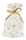 Bodenbeutel PP 10er 11x19cm goldenen Sterne transparent mit Golddruck
