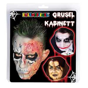 EULENSPIEGEL Schminkset Gruselkabinett 17 teiliges Set