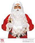 WIDMANN S.R.L. Santa Perücke mit Bart Augenbrauen