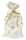 Bodenbeutel PP 10er 18x30cm goldene Sterne, transparent mit Golddruck