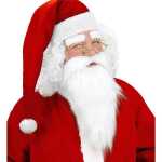 WIDMANN S.R.L. Nikolaus-Vollbart mit Augenbrauen