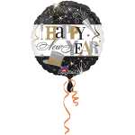 AMSCAN EUROPE Folienballon Happy New Year