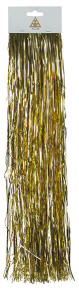 RIFFELMACHER Deko Lametta gold 300 Streifen ca.48cm
