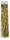 RIFFELMACHER Deko Lametta gold 300 Streifen ca.48cm