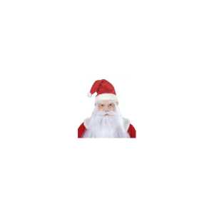 WIDMANN S.R.L. Maske Weihnachtsmann mit Perücke Mütze und Bart