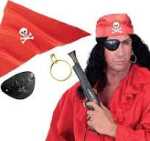 WIDMANN S.R.L. Piratenset mit Bandana Augenklappe, Ohrring