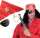 WIDMANN S.R.L. Piratenset mit Bandana Augenklappe, Ohrring