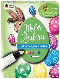 BRAUNS-HEITMANN Eierfarben Musterzauberei Set 5 Farben, 1 Zauberstift,