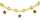 WIDMANN S.R.L. Girlande Happy New Year 3 m, gold, holografisch