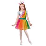 WIDMANN S.R.L. Kinderkostüm Einhorn 104 cm, Kleid...