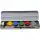 EULENSPIEGEL Schminkpalette 6er Kombi 6 Farben, Glitzer, Metall