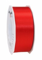 C.E. PATTBERG  Geschenkband Satin  rot 40mm x 25m