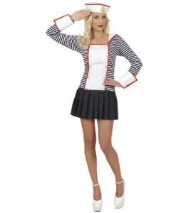 WIDMANN S.R.L. Kostüm Matrosengirl gr. l Kleid und Mütze