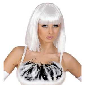 WIDMANN S.R.L. Perücke Showgirl weiß