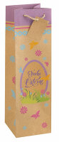 IDENA  Idena Flaschent. FSC-Mix  Frohe Ostern 35x10x10cm,...