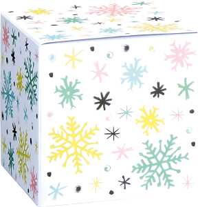 STEWO INTERNATI Faltbox Joylyn weiss 10,5x10,5x10,5cm, Stewo
