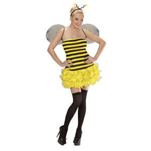 WIDMANN S.R.L. Kostüm Biene Gr. S Kleid, Flügel und