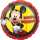 Di&Gi Folienballon Mylar 18" cm 45 cm - Happy Birthday Mickey Mouse