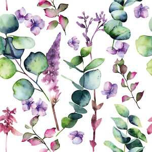 JET PAPIER GMBH Serviette 33x33cm Branches dEucalyptus, ti-flair