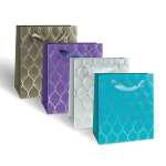 Geschenktasche 26x32cm Deluxe 4fach sortiert,...