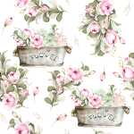 JET PAPIER GMBH Servietten 20er 33x33cm Peony Flower...