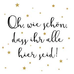 Serviette 33x33cm Wie schön im Winter, 3-lagig, 20 Stück, Atelier