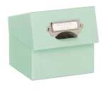 Fotokiste 15x17x13cm Soho mint, zum Aufbewahren von Fotos...