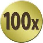 Weihnachts-Motiv-Papier - Weihnachtsku weiß/grün A4 - 100 Blatt